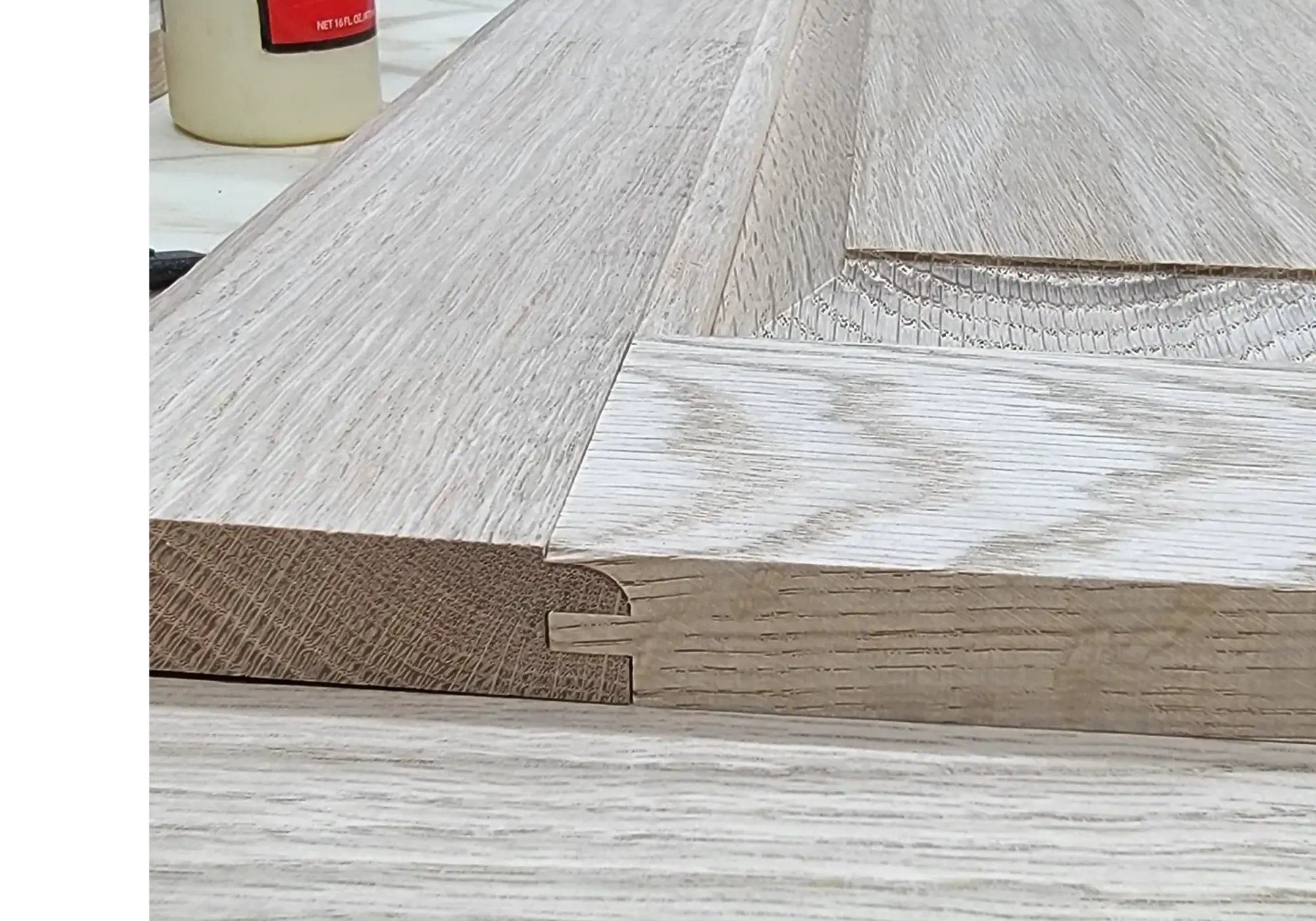 Quartersawn joinery detail